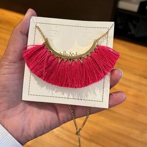 Stella & Dot Eden Fringe Necklace